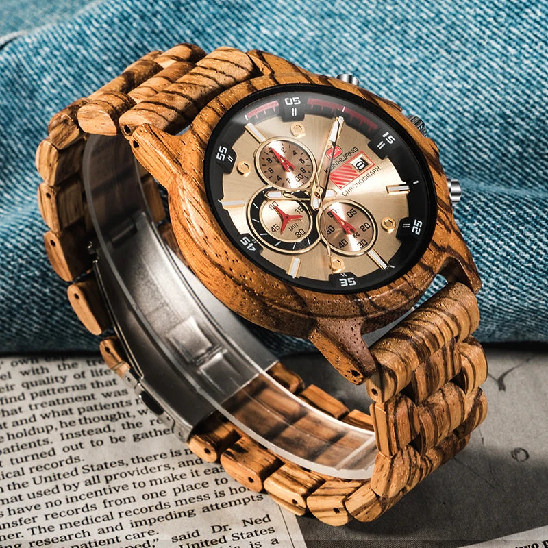 Ethereal Oak Timepiece