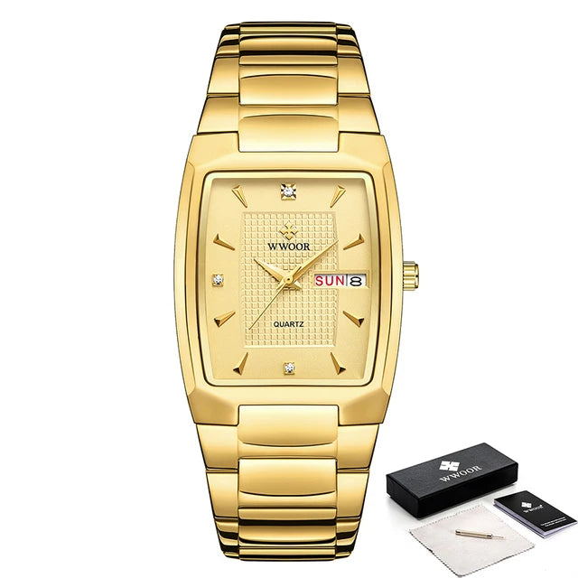 Deluxe Gold Prestige Watch