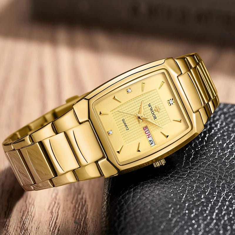 Deluxe Gold Prestige Watch