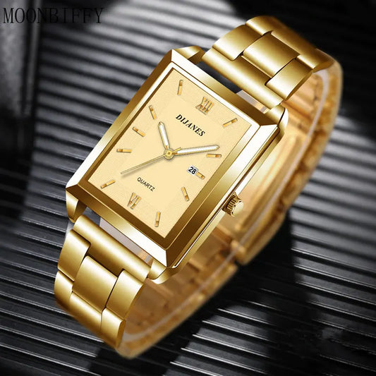 Luxe Gold Elegance Watch