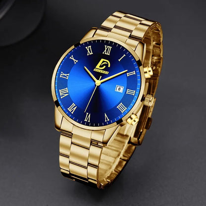 Golden Opulence Timepiece