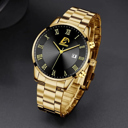 Golden Opulence Timepiece