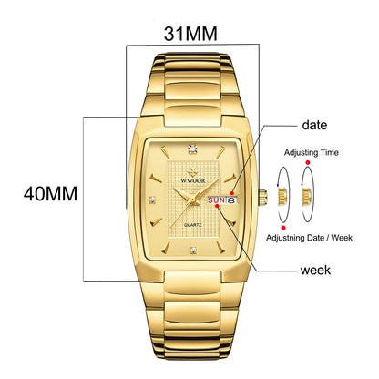 Deluxe Gold Prestige Watch