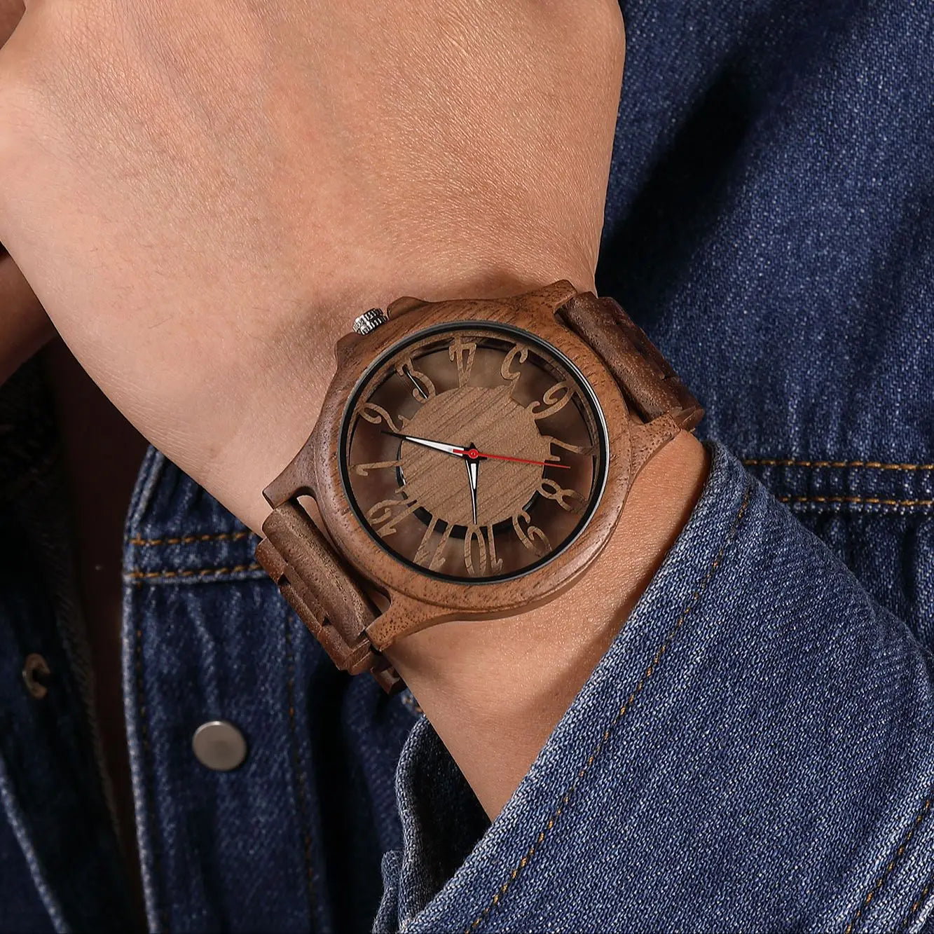 Ethereal Rosewood Timepiece