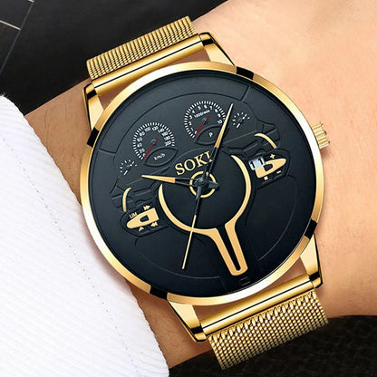 Luxurious Gold Fusion Chronograph