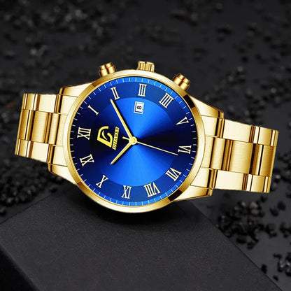 Golden Opulence Timepiece